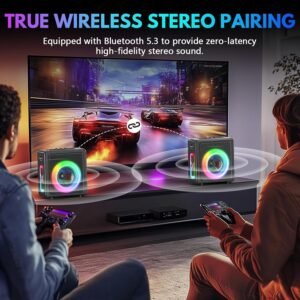 Singtrix Party Bundle karaoke system with pitch correction and harmony effects – studio-quality wireless mic