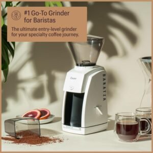 The gold standard for entry-level home grinding, essential for getting the right grind size for any brew method.