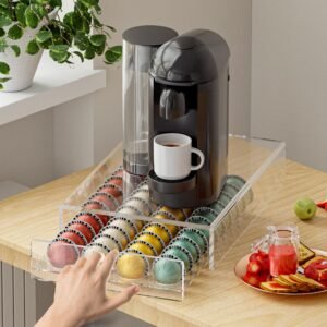 Declutter Your Coffee Station with This Sleek Pod Organizer!